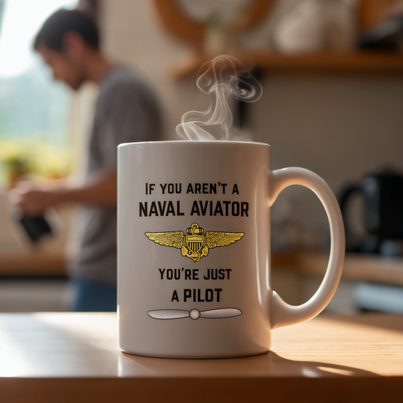 Naval Aviator Mug (white)